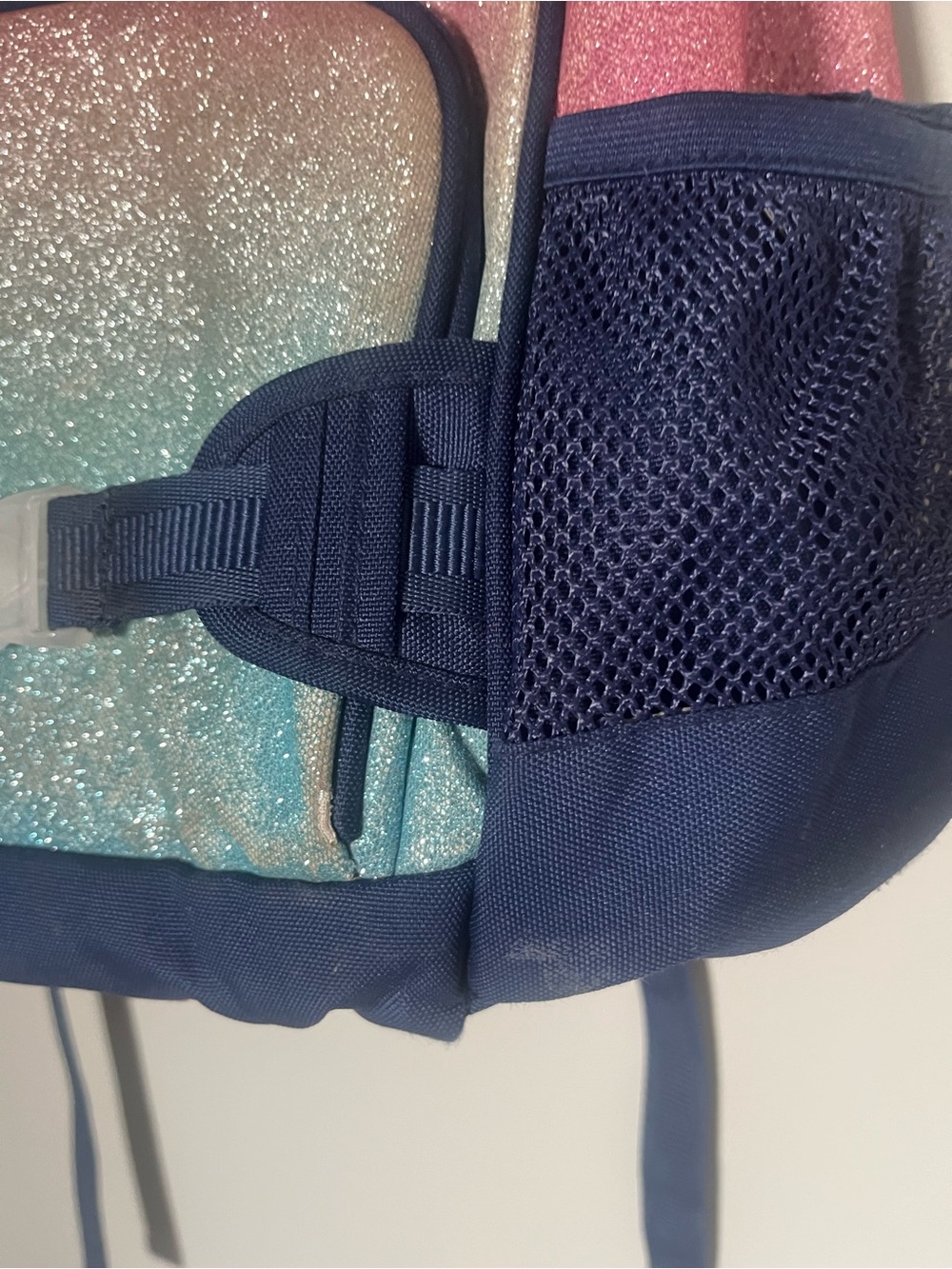 Pottery Barn Mackenzie glitter backpack large - Picture 2 of 5